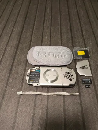 PSP Slim 2004 Final Fantasy Edición Plata