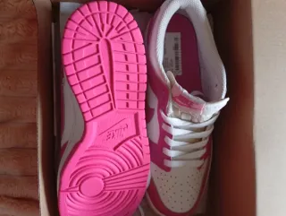 Nike Dunk Low Rosa y Blanco Talla 38.5