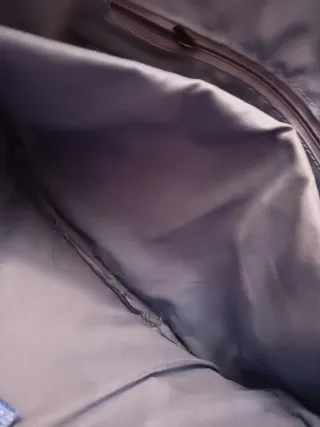 Bolso Cartera Portátil Negro , Gris y azul.