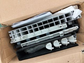 Mobile basso in resina Gardiun Sintra Grigio 90/2/tp