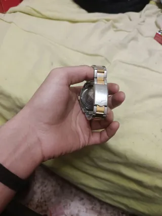 Reloj Lotus Hombre Oro y Plata