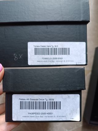 Scarpe Alexandra Alberta Ferretti Albertine Nere