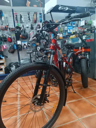 Bicicleta Eléctrica GASOTOM 5 Roja. 36 v 12 AH