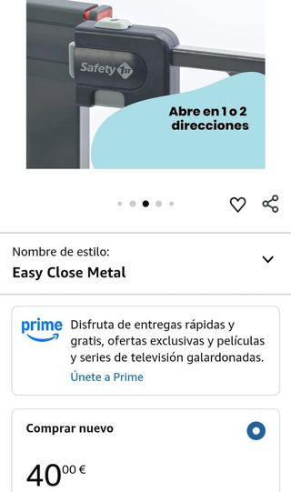 Barrera Seguridad Niños