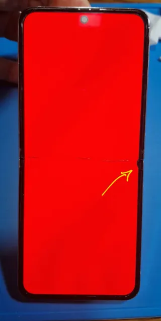 Display Samsung Z Flip 5