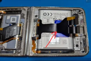 Display Samsung Z Flip 5