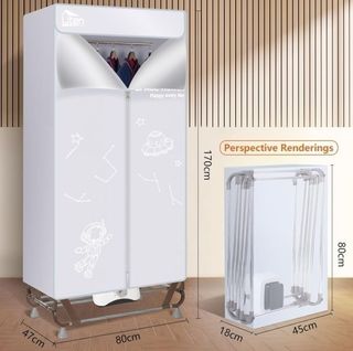 Uten Secadora de Ropa Eléctrica Portátil 1.7m 1500