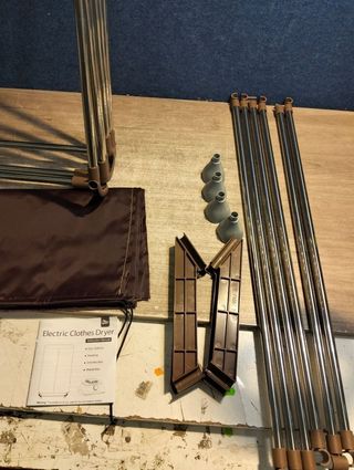 Uten Secadora de Ropa Eléctrica Portátil 1.7m 1500