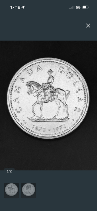 1 Dólar Canada 1973