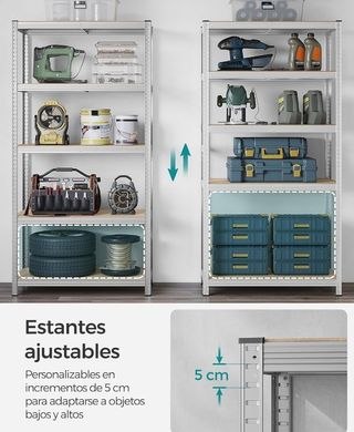 Scaffale SONGMICS a 5 livelli - metallo