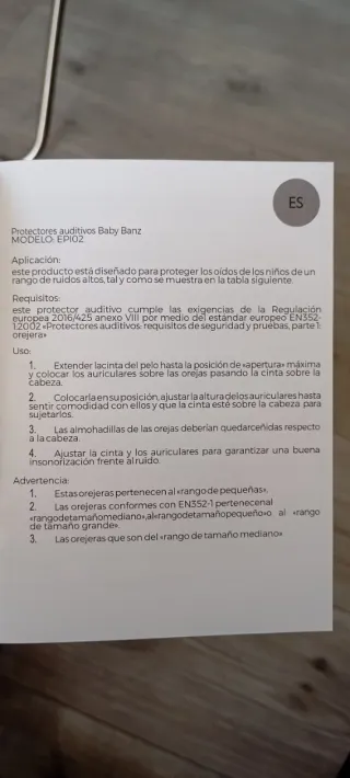 Cascos silenciadores del ruido para niños