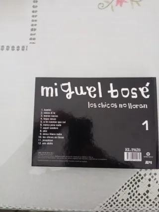 CD Miguel Bosé - Los Chicos No Lloran