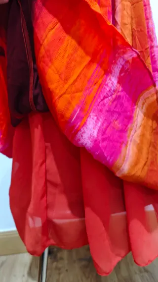 Vestido largo estampado