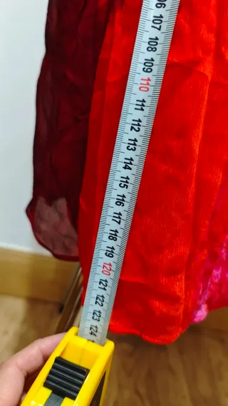 Vestido largo estampado