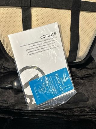 COMFIER cojín de Asiento de Masaje con Calor