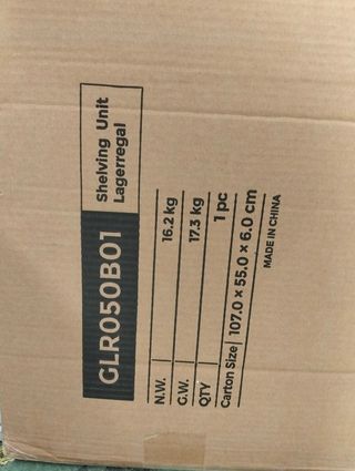 Scaffale SONGMICS a 5 livelli, capacità di carico 600 kg