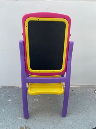 Pizarra infantil doble cara