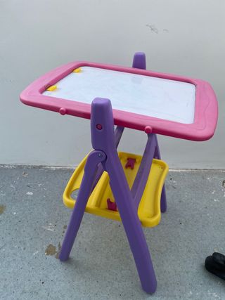 Pizarra infantil doble cara