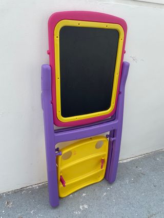 Pizarra infantil doble cara