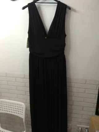 Vestido largo REBELDE'S negro