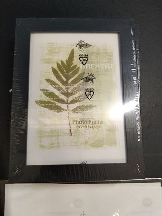 SONGMICS Marcos Fotos 10 Piezas Negro