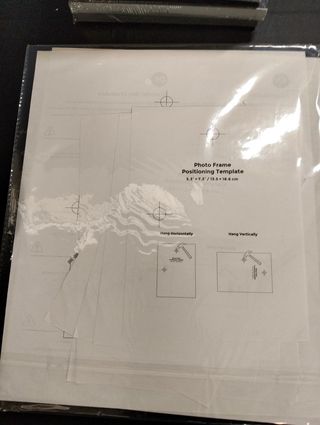 SONGMICS Marcos Fotos 10 Piezas Negro