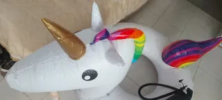 Flotador Unicornio + Bomba Inflar
