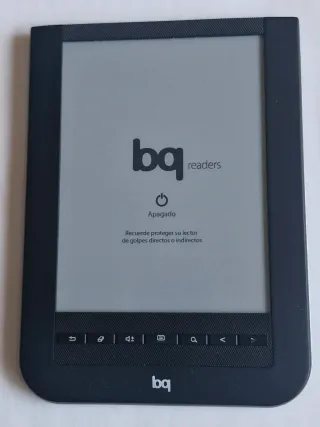 Libro Electrónico BQ Negro/Gris