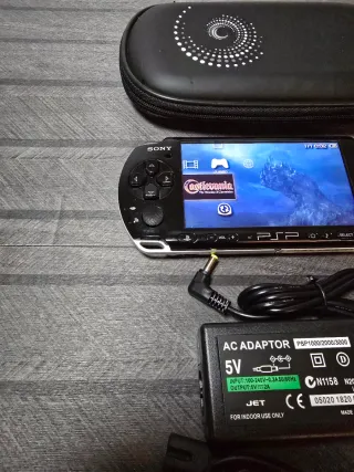 PSP Slim 3004 Japón Edición Negra