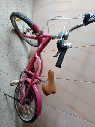 Bicicleta infantil rosa