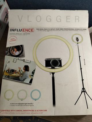 Anillo Luz LED T'nB Foto Estudio