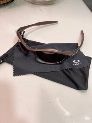 Oakley Splice 00's Gafas de Sol Marrón Dorado