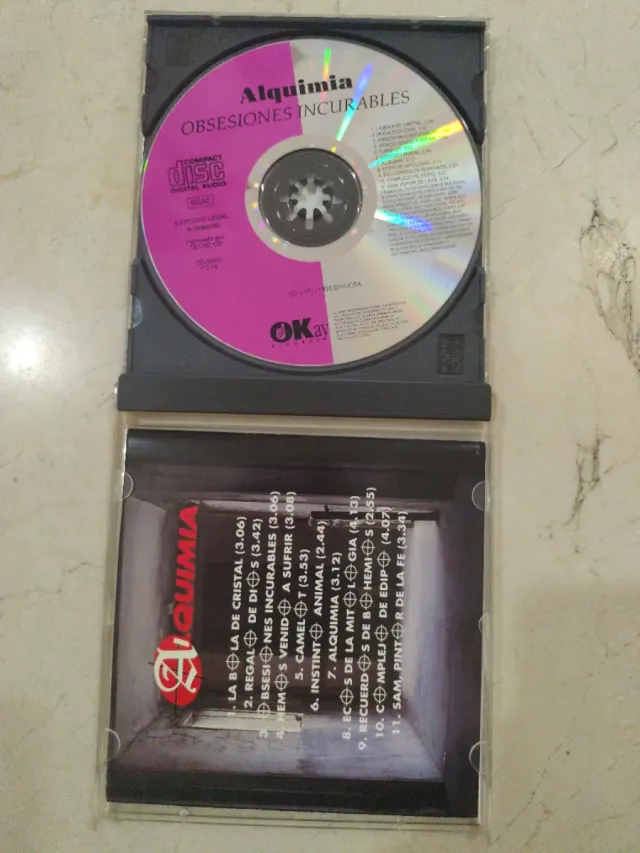 CD Alquimia Obsesiones Incurables