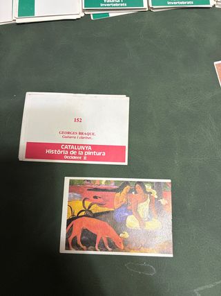 Cromos Catalunya historia de la pintura occident 2