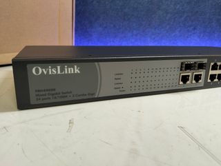 OvisLink FSH‑2422G Switch Web‑Smart 24 Puertos PoE