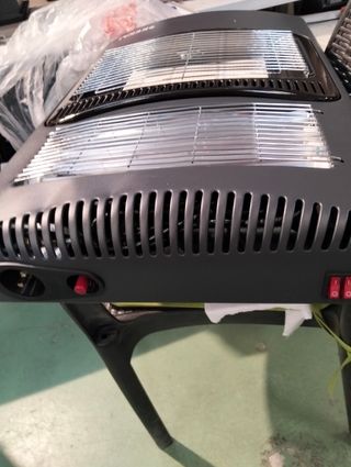 Estufa Híbrida Luz-Gas Plegable Kekai Hybrid New Slim 42x33x73 cm Estufa Gas 4200 W | Estufa Eléctrica 1260 W | 3 Niveles de Calor