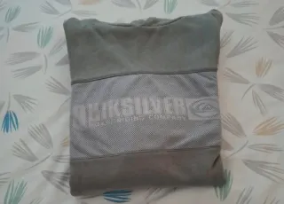 Sudadera Quiksilver chico gris