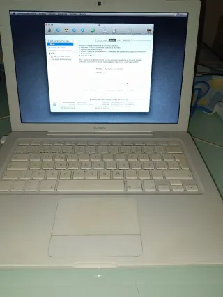 Ordenador Apple MacBook Blanco