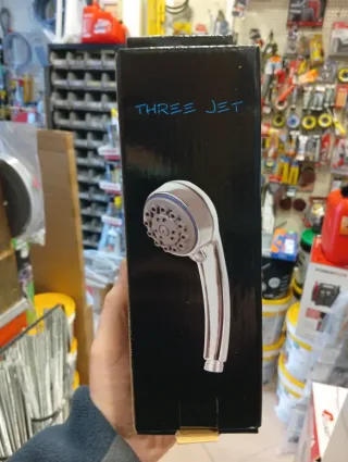 Soffione Doccia Three Jet Anticalcare