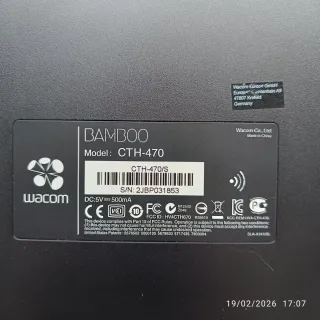 Wacom Bamboo Capture (CTH-470) - Lápiz + Táctil