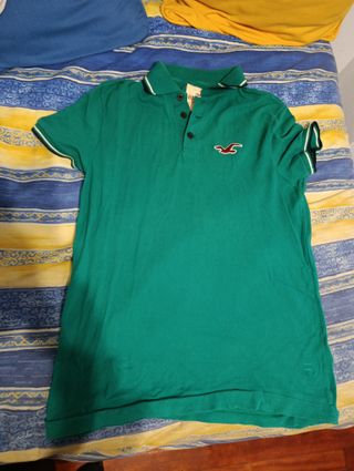 Polo Hollister Verde