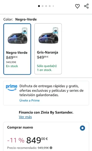 Robot Limpiafondos WYBOT C2 Vision AI