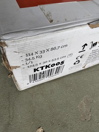 Chimenea eléctrica y moldura de acero y cristal negra/blanca, 58,4 x 12, 8 x 43 ,5 cm | Lavalette