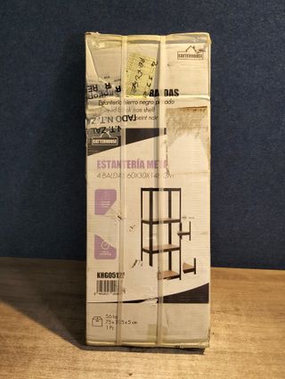 Estantería metálica CatterHouse Hans Plus 60x30x148cm