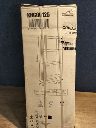 Estantería metálica CatterHouse Hans Plus 60x30x148cm