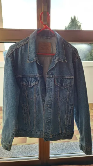 Giacca Jeans Levi's Uomo Blu Usata