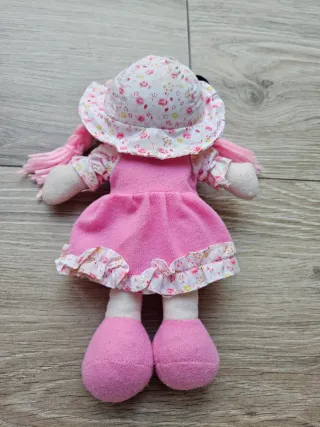 Muñeca de trapo Anna rosa