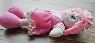 Muñeca de trapo Anna rosa