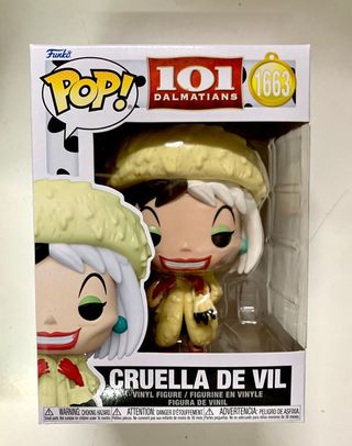 Funko Pop! 101 Dálmatas Cruella De Vil 1663