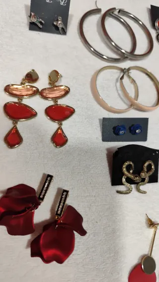 Lote de pendientes variados